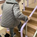自宅生活を想定した階段昇降訓練